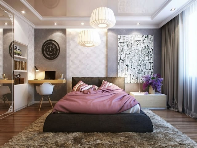 decoracion de la habitacion para mujeres solteras