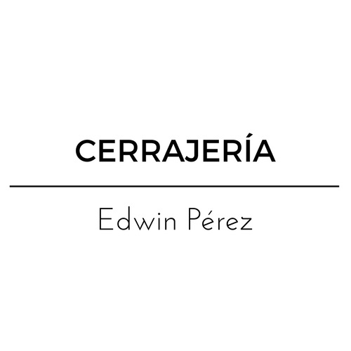 Cerrajería Edwin Perez